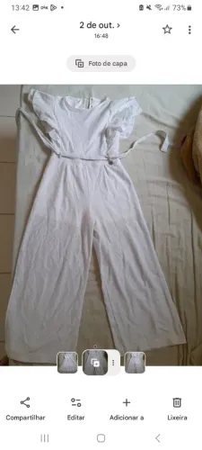 Vendo macacão infantil menina 