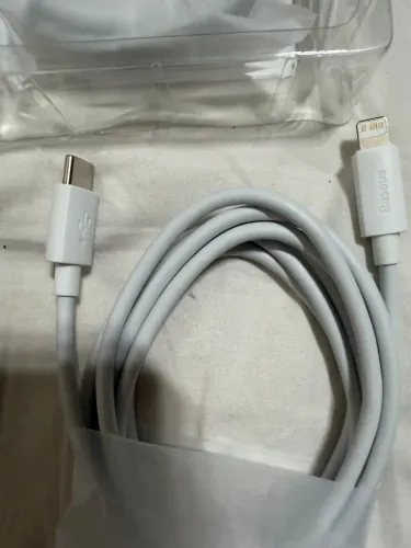 2 cabos lightning x usb c para iphone