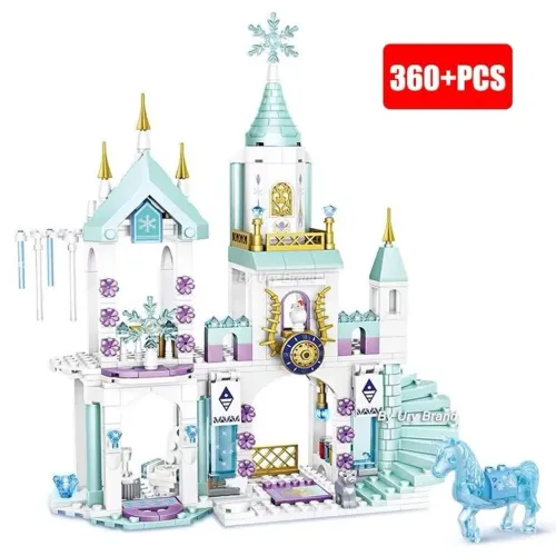 Castelo da Frozen - Conjunto de Blocos para montar NOVO