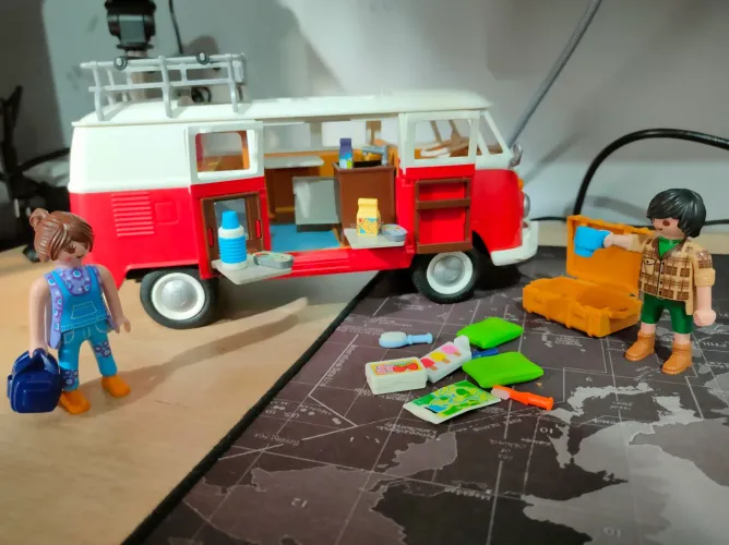 Playmobil Edição Kombi trailer 