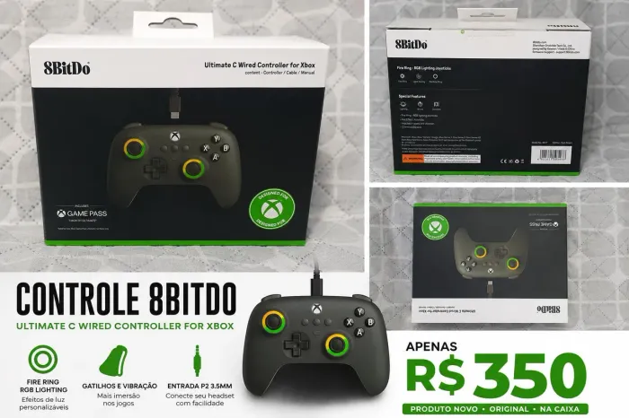 Controle 8bitdo para Xbox