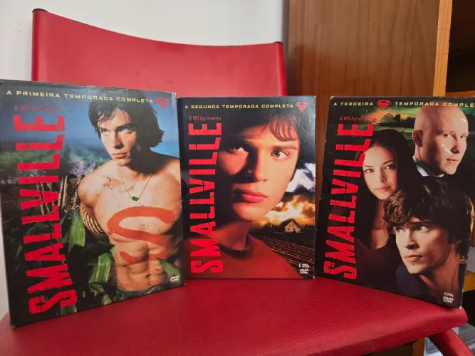 Smallville DVD primeira até terceira temporada