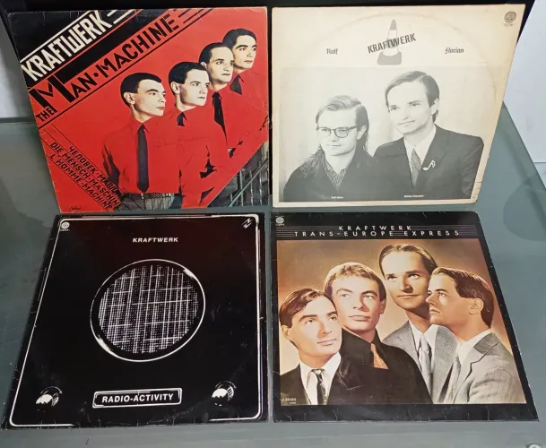 4 LPs KRAFTWERK Discos De Vinil Usados