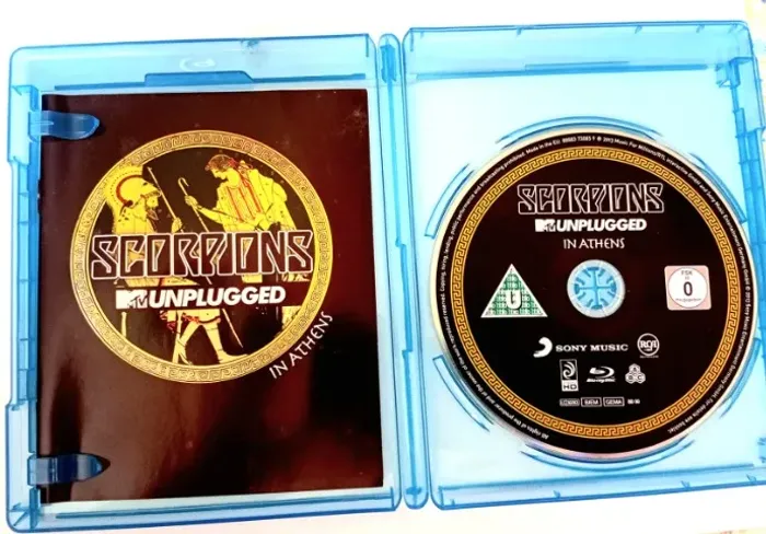 Scorpions - MTV Unplugged In Athens (Original / Completo)Blu-ray