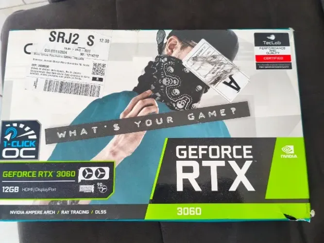 RTX 3060 12 GB . 