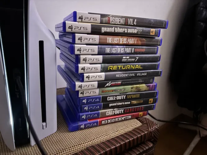 Pacote de ótimos jogos mais drive ps5 slim