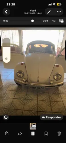 Volkswagen Fusca Fusca (gasolina) 1981