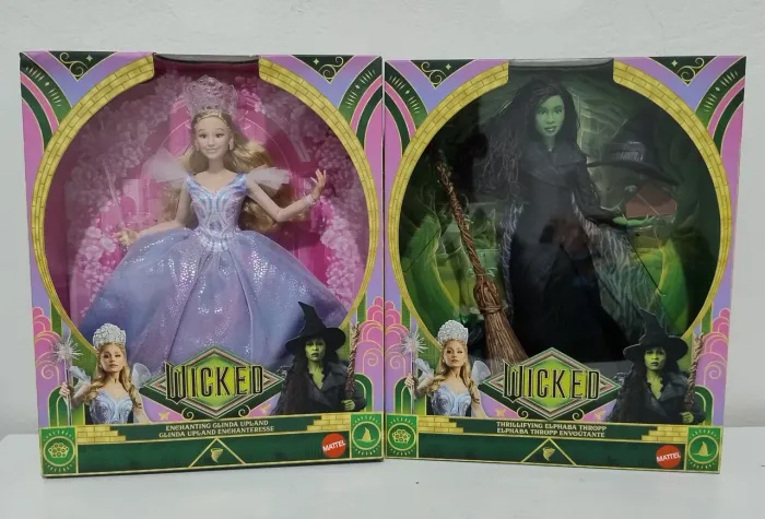 Bonecas Wicked - Elphaba e Glinda (Deluxe)