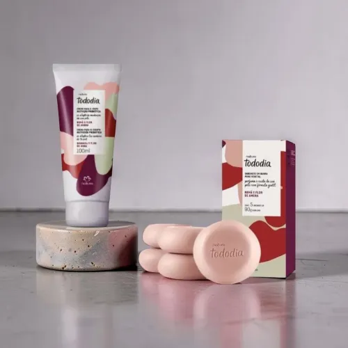Kit Presente Natura Tododia Romã e Flor de Amora
