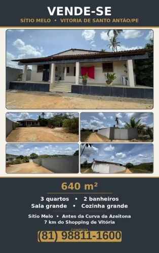 Vendo casa em vitória de santo Antão
