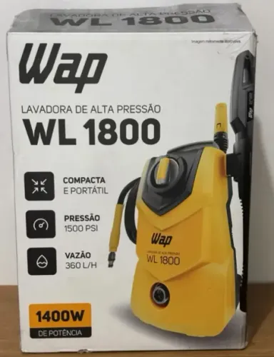 Lavadora Alta Pressão WAP WL 1800 1500PSI 1400W - NOVO LACRADO