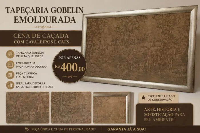 Tapeçaria Goblin Emoldurada