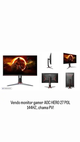 Monitor Gamer AOC HERO 27 POL 144hz