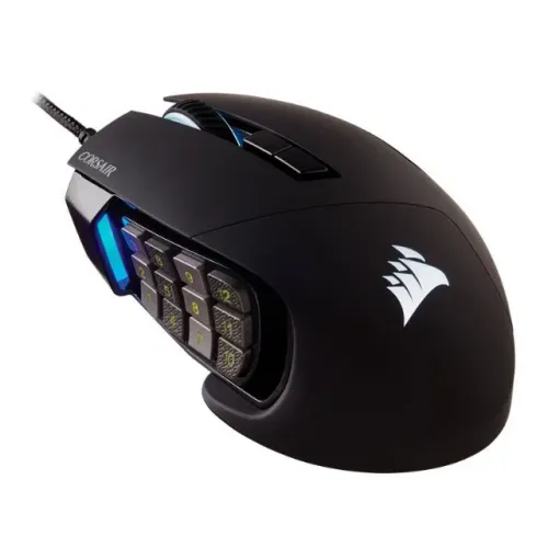 Mouse Gamer Corsair Scimitar RGB Elite 18000DPI 17 Botoes Preto CH-9304211-NA [novo]