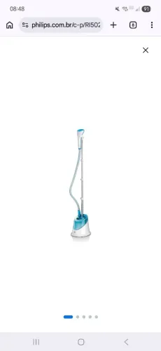 Vaporizador passa roupas Philips Walita DailyTouch