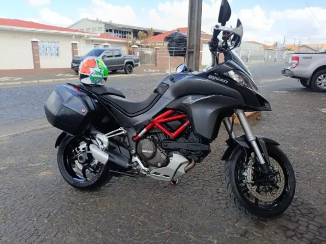 Ducati Multistrada 1200 S Touring 2017 | Impecável | Com Malas Laterais | Revisada