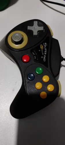 Controle de Nintendo 64 - Super Pad 64 Plus