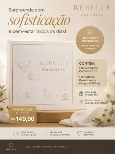 Perfume e hidratante