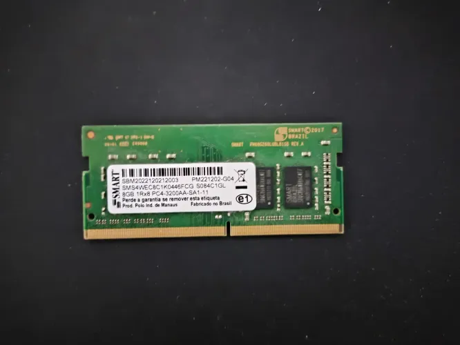 Memória Ram ddr4 sodimm 8gb 3200mhz