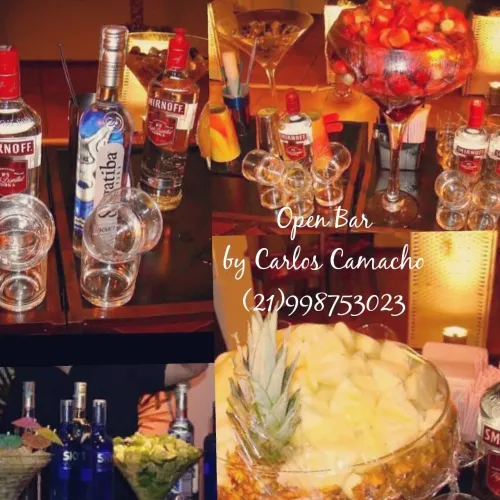 Open Bar Completo para Eventos e Festas - RJ (Casas e Salões)