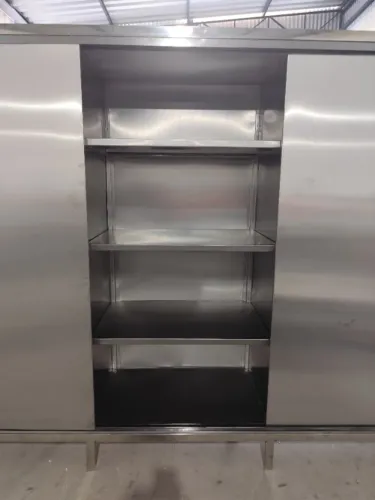Armário inox porta de correr 2000×600×900 mm