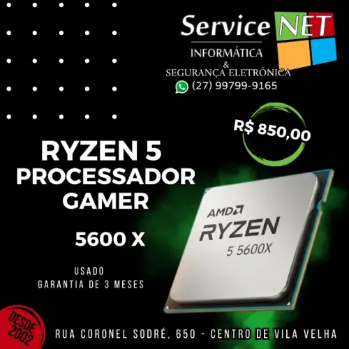 Processador Gamer Ryzen 5