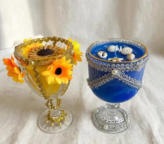 Velas artesanales orisha