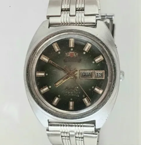 Relógio Antigo Orient AAA Automático Revisado - Não é Seiko Citizen Ricoh Technos Suiço