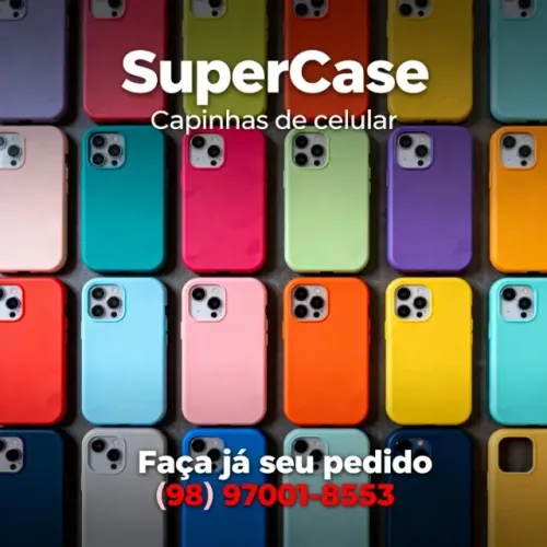 Capas (Case) para seu celular, é com a SuperCase!