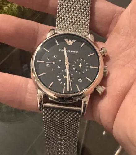 Relógio Modelo: Emporio Armani AR1811 Linha: Luigi Chronograph