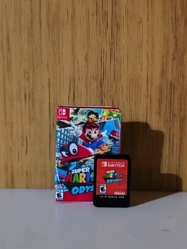Super Mario Odyssey para Nintendo Switch em Mídia Física Original