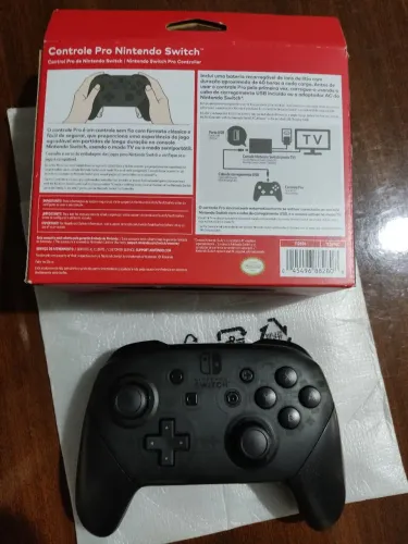 Pro controller Nintendo switch novo aberto só pra teste
