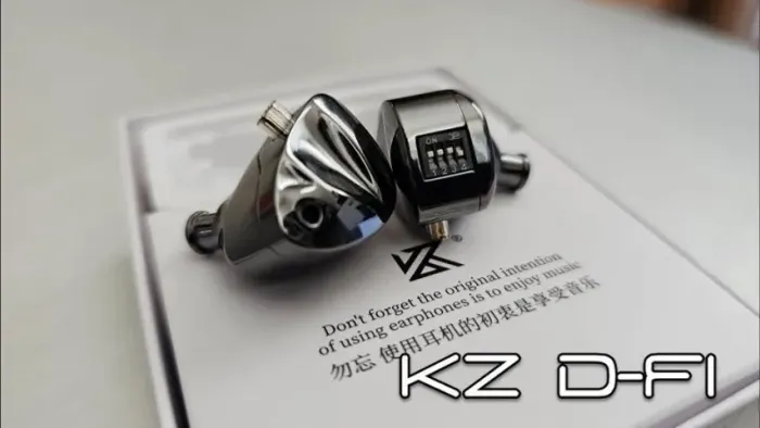 FONE PROFISSIONAL KZ D-FI VERSÃO TUNING -EQUALIZADOR FÍSICO/Retorno de Palco,Jogo e Música