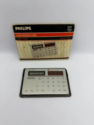 Calculadora Antiga Philips SBC 1530 - Funcionando