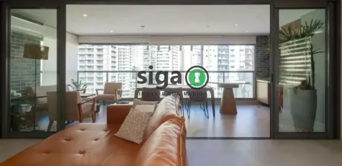 Apartamento para aluguel e venda no Brooklin com 3 quartos, 2 vagas
