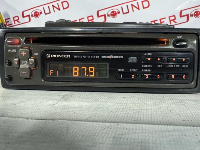 Frente cd rádio pioneer deh-515 só a frente perfeita só 150,09