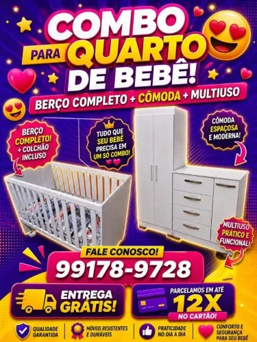 Combo quarto de bebê