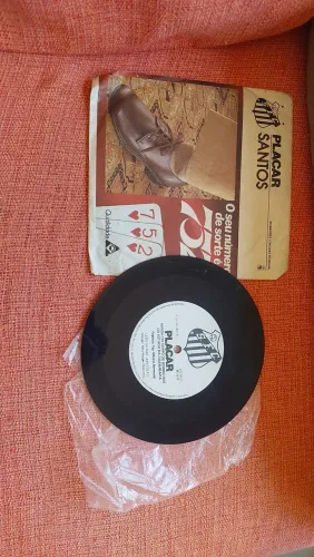 LP COMPACTO VINIL PLACAR SANTOS FUTEBOL CLUBE SFC SÓ VENDA NÃO TROCO POR NADA 