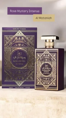 Perfume Árabe Al Wataniah Rose Mystery Intense