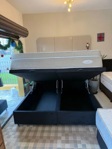 Cama box SUPER KING MAXFLEX SEMINOVO TOP - Entrego!