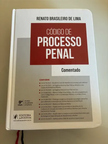 Código de Processo Penal Comentado - Renato Brasileiro - 9a edição (2024)