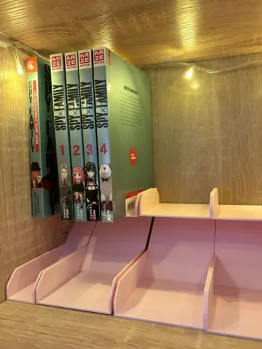 Suporte Stand organizador Mangá e pequenos livros