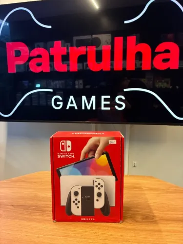 Nintendo Switch OLED NOVO 128GB - Tela Incrível o Melhor Portatil ?