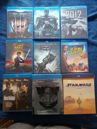 Blu-ray - coleção completa