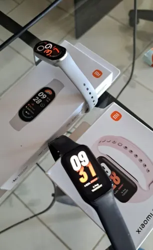 MI BAND 8 e 9 SMART WATCH - DUAS PEÇAS - ACEITA TROCA POR FORNO ELÉTRICO OU MONITOR TV