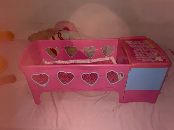Berço infantil para boneca 