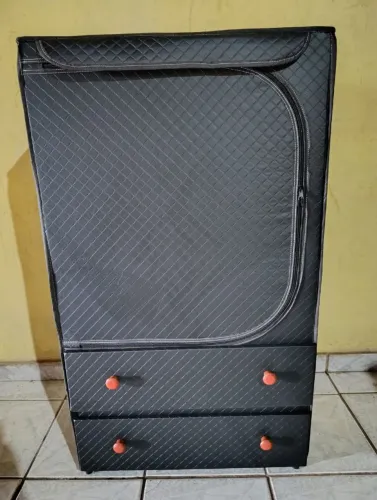 Sapateira com duas gavetas