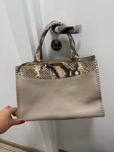 Bolsa Luz da Lua em couro 