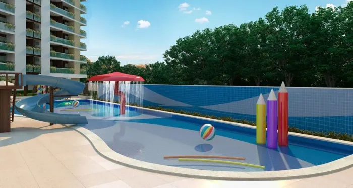 Apartamento com 3 dormitórios à venda, 103 m² por R$ 1.048.748,08 - Papicu - Fortaleza/CE