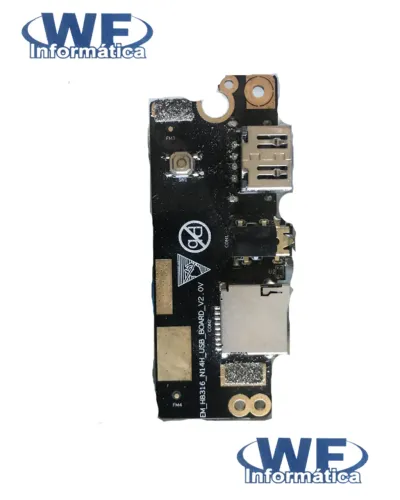 PLACA POWER/USB E AUDIO NOTEBOOK POSITIVO MOTION Q232A